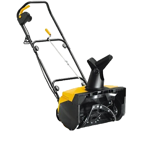 Single-stage electric snow blower