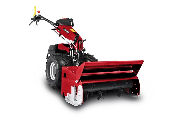Flail mower with knives