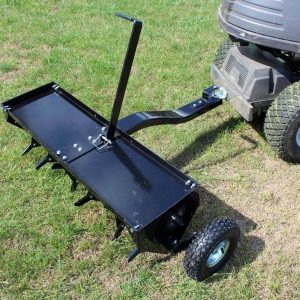 Towed Lawn Scarifier - Raker with Discs for Riding-on Mower